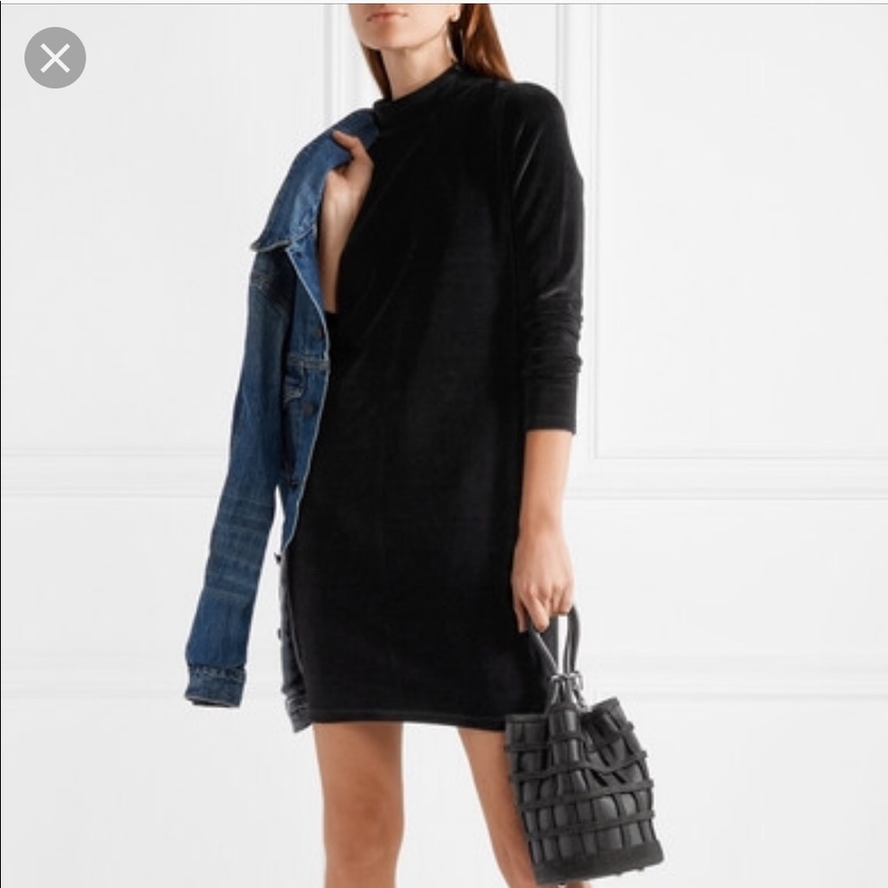 NEW • Alexander Wang • Cut Out Chenille Mini Dress